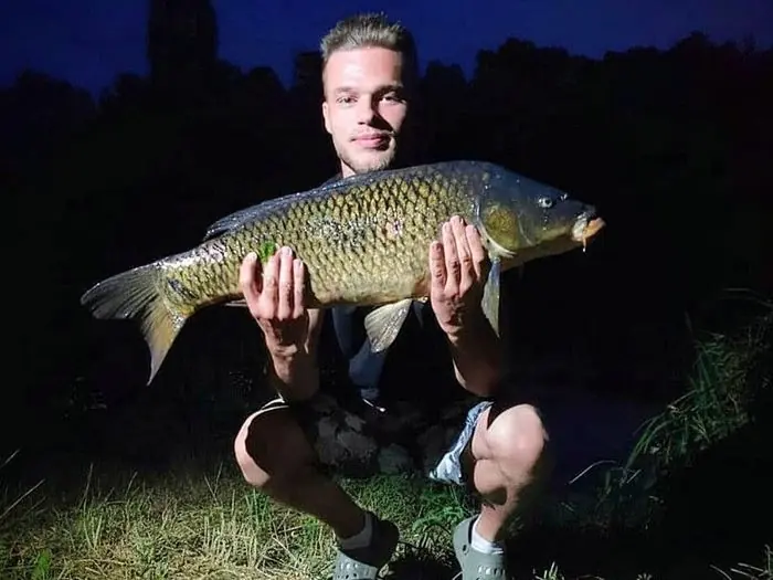 Carpe commune de 7 kg à Chissay-en-Touraine, le 18/07/2019 à 22:00