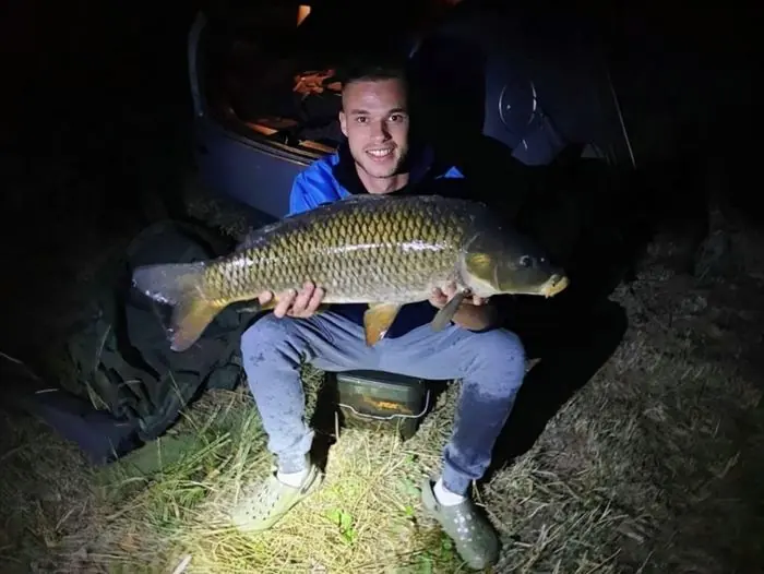 Carpe commune de 8 kg à Chissay-en-Touraine, le 11/08/2019 à 22:00